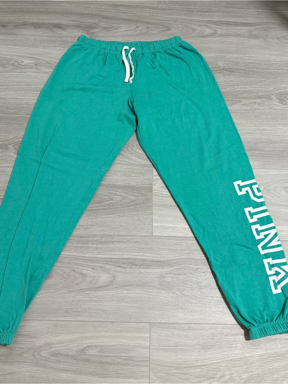 PINK Teal Sweatpants